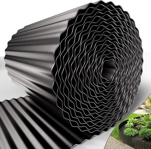 Metal garden edging - 3m, corten