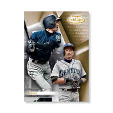 Ichiro Suzuki #85 Mariners Class 1 Version #ed/10 made 2018 Topps Gold Label 5x7