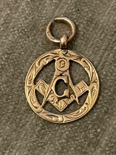 9ct solid gold - , masonic