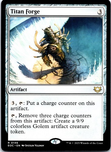 Titan forge commander edge - titan, commander: