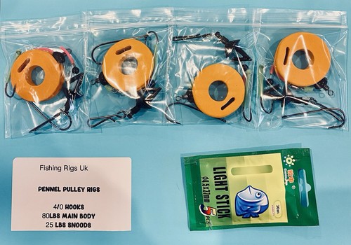 Bass cod pulley pennel rigs - pulley,