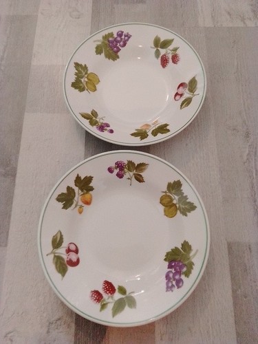 Two royal norfolk dishes - two,