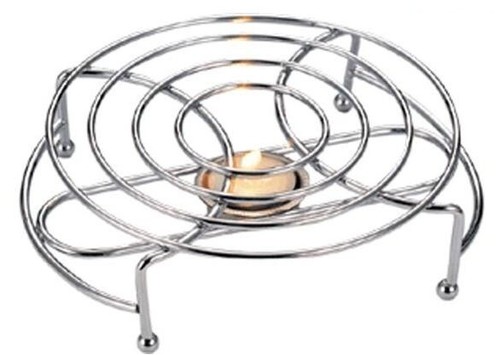 Single food warmer - warmer, chrome