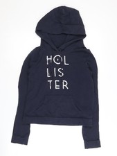 Hollister Women's Blue XS Pullover Hoodie