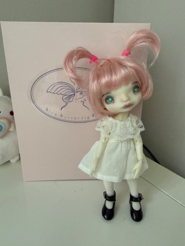Bjd doll fenix white blue - bjd,