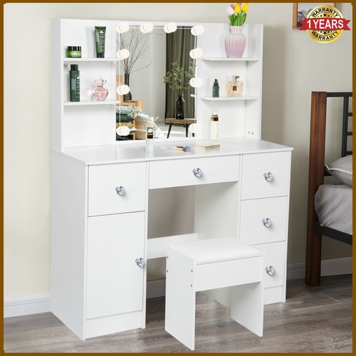 Dressing table with mirror - dressing,