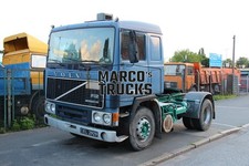 Truck photo Volvo F12 Intercooler Tractor unit only United Kingdom blue #c5ts