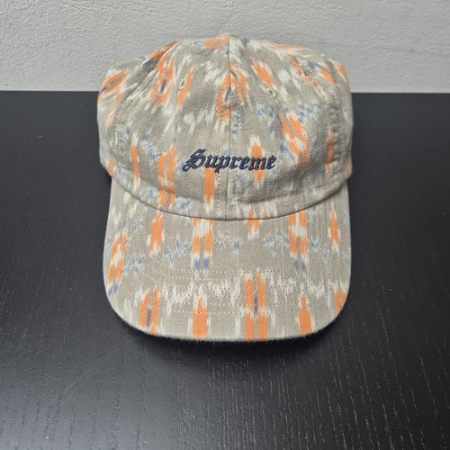 Supreme ikat panel - ikat, tan