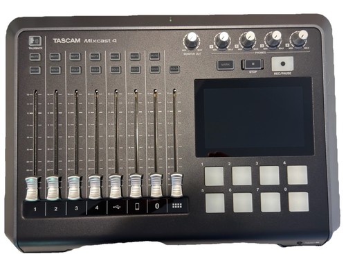 Tascam mixcast podcast - tascam, 4