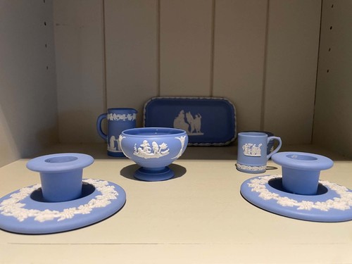 Wedgewood blue jasperware - wedgewood,