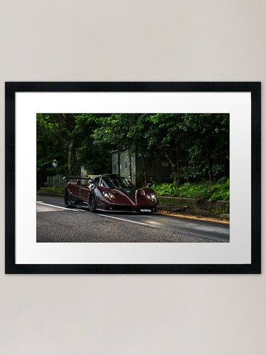 Zonda fantasma framed art - zonda,
