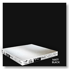 Black Vinyl Suspended Ceiling Tiles EasyClean 595 x 595mm Wipeable 600 x 600mm