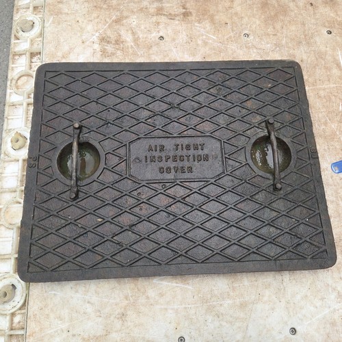 Cast iron manhole - manhole, cover
