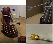 Dr Who 18” Dalek Red Supreme RC DALEK, TESTED + ball claw & extendable claw arms