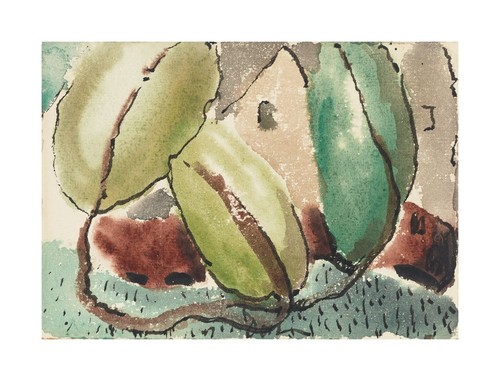 Arthur dove house with trees - dove,