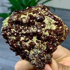 500G Natural Garnet with Rock Gorgeous rough raw Crystal Mineral Specimen