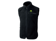 Genuine John Deere Operator Fleece Black Vest Body Warmer MCS2004001 Gilet