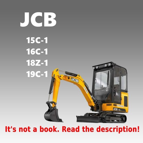 Jcb 15c 16c - 16c-1, 18z-1