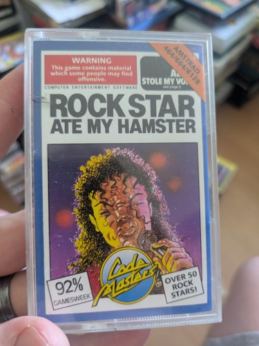 Rockstar ate hamster - rockstar,