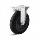 Torwegge fixed castor - , rubber