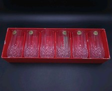 Cristal D'Arques France Longchamp 17.28 cl Tumblers-Set of 6-New with Box