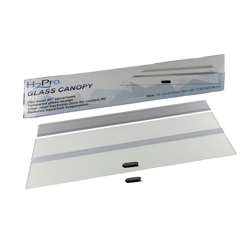 H2pro glass canopy - h2pro, aquarium