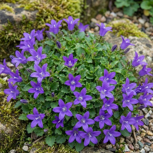 Campanula clockwise deep blue - clockwise,
