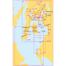 Admiralty Small Craft Charts 5610: The Firth of Clyde - FULL SET