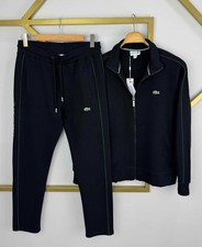 Lacoste Full Black , Green White Multi Colour Tracksuit in multiple sizes