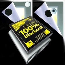 100% Blackout Blind Stick On