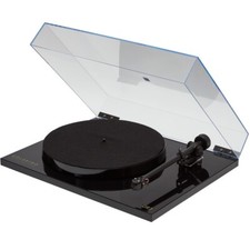 Goldring GR3 Turntable - w/ E3 Cartridge Built-In Phono + QED Cables Black Gloss