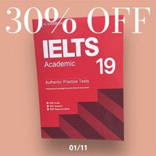 IELTS 19 Academic with Answers and Audio Book (Mixed Media Product) Includes CD