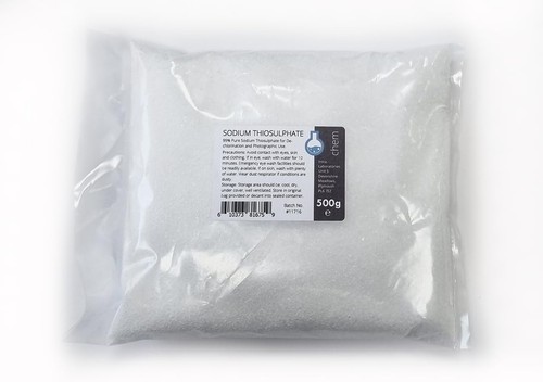 Sodium thiosulfate 500g - sodium,