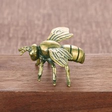Solid Brass Honey Bee Figurine