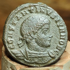 Constantine II Roman coin with