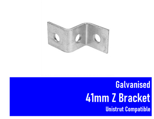 Galvanised 41mm channel - galvanised,