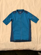 Rapha Pro Team Training Men's Short Sleeve Jersey Blue Small