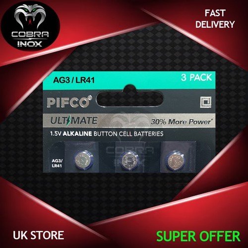 Ag3 392 lr41 pifco ultimate - 392,