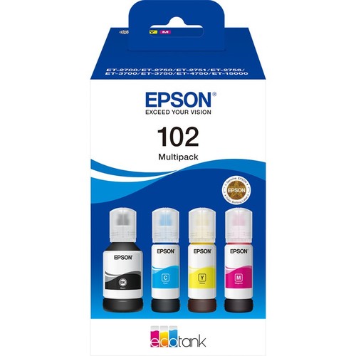 Epson ecotank 102 multipack - ecotank,