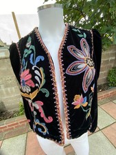 zara velvet embroidered jacket