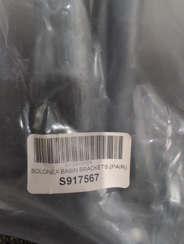 Solonex basin brackets pair - solonex,