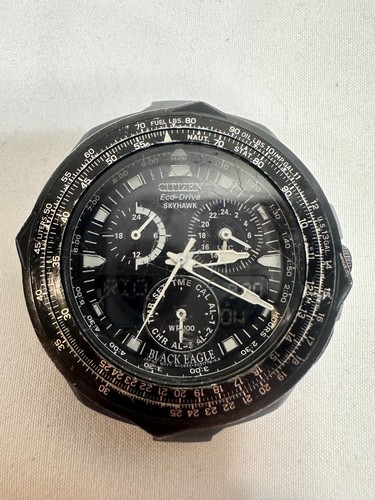Citizen eco drive black - black, eagle