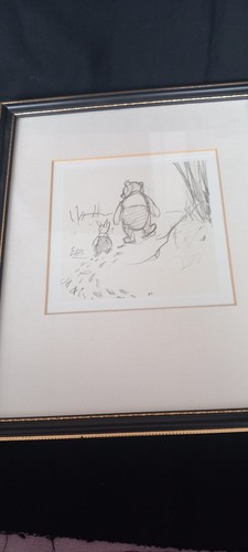 Framed winnie the - ,