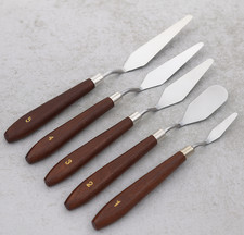 5 x Palette Knives Spatula Oil