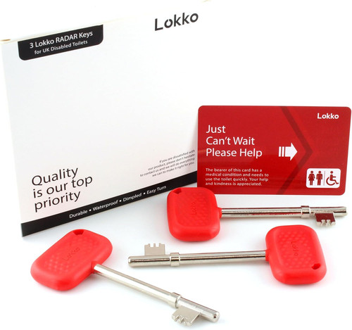 Radar key for disabled - for, toilets