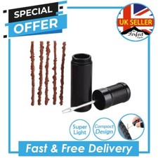 MTB Bicycle Tubeless Tyre Repair Kit - Storage Canister Plugger Tool