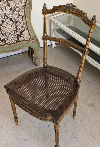 Gilded antique french louis - gilded,