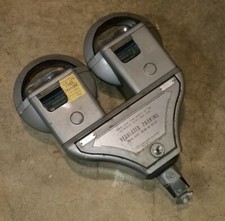 Duncan Vintage Model Dual Twin Double Parking Meter Body Meters Model 60, 70, 90