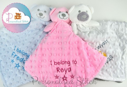 Personalised baby comforter - baby,