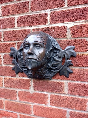 Green man garden - green,
